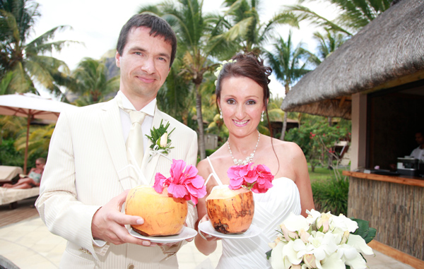 Svatba na Mauriciu